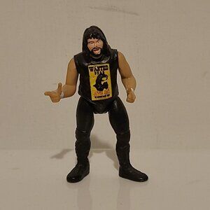 VTG Retro 1998 WWF Jakks Micro Mini Cactus Jack Figure Mick Foley Mankind